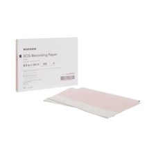 Recording Chart Paper McKesson Thermal 8-1/2 X 11 Inch Z-Fold Red Grid 200/PK 