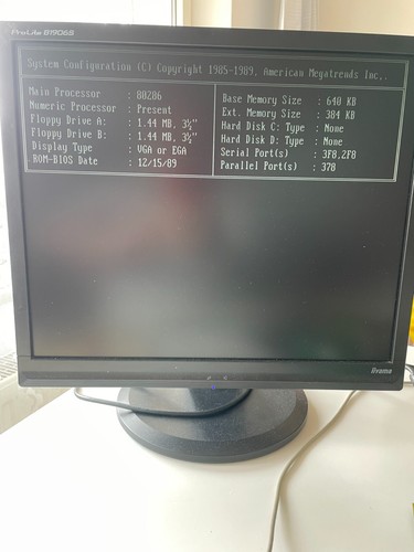 Motherboard CDTek 286 TURBO 1MB RAM Math Coproc. +2x I/O Cards Tested & Working - Photo 12/12