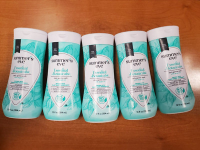 5 Bottles: Summer's Eve Essential Botanicals Gentle Wash 12oz. (1860-R2P4)