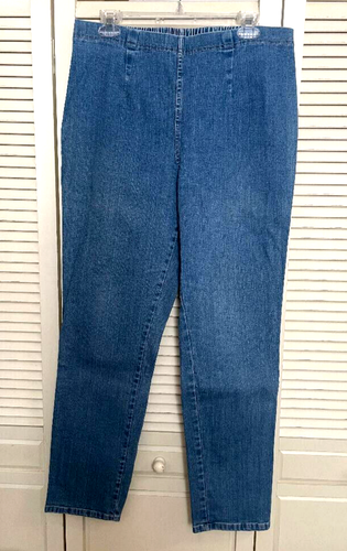White Stag Elastic Waist Jeans Women's L 12-14 - 第 1/4 張圖片