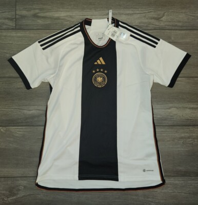Man  WORLD Stadium Tシャツセット（白・黒） adidas Germany 22/23 Home World Cup Soccer Jersey Men's M NWT