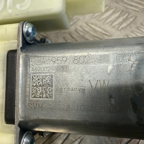 SKODA RAPID MK1 FENSTERHEBERMOTOR FAHRERSEITE VORNE 5JA959802J 2012-2017 - Bild 2 von 4