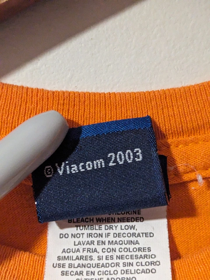 Camiseta vintage 2006 Nickelodeon Diego Dora naranja 4T juvenil Foto 4 de 4