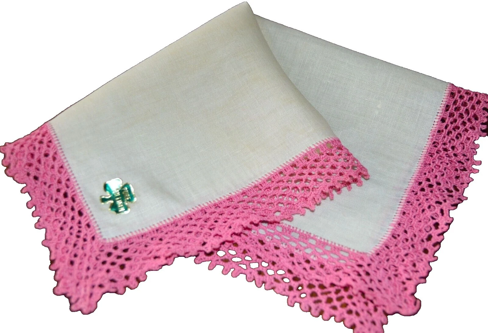 White Edwardian 1940s Accesorios Vintage