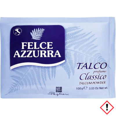 Felce Azzurra Körperpuder Classico naturreines Talkumpuder 4er Pack