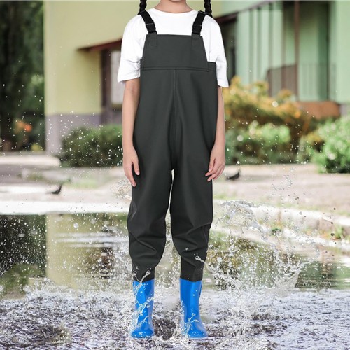 Kids Chest Waders Youth Fishing Waders for Toddler Children Waterproof Waders UK - Picture 11 of 14