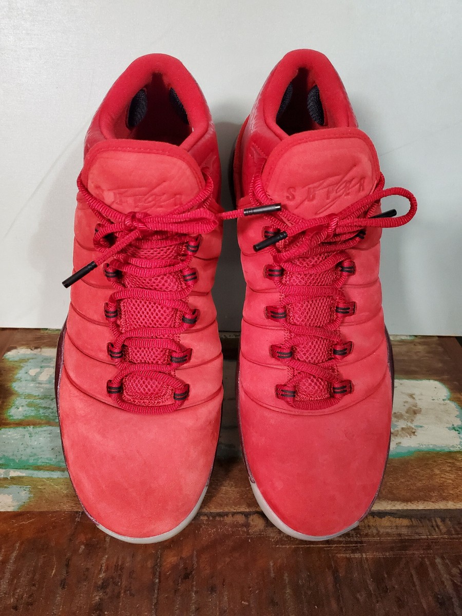 NIKE Jordan Superfly 2017 Black Red 921203-601 Men's Basketball Shoes Size  11