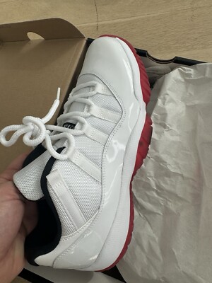 Nike Air Jordan 11 Retro Low Varsity Red (2012) Air Jordan 11 Retro Low “White Red 2012” main image 4