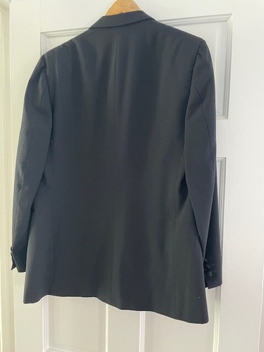Givenchy Gentleman Paris Tuxedo Jacket Mens Black Formal 1 Button KH Tailoring - Picture 14 of 22