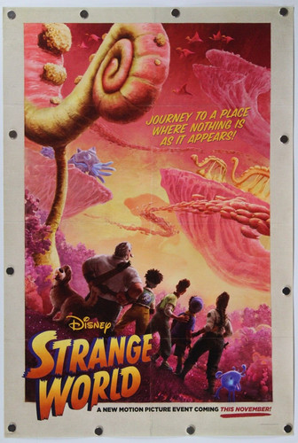 Strange World 2022 Disney Double Sided Original Movie Poster 27" x 40"