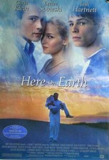 HERE ON EARTH MOVIE POSTER 27x40 JOSH HARTNETT LEELEE SOBIESKI free US Shipping