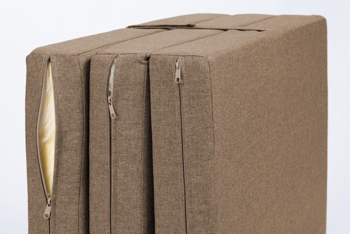 Premium Klappmatratze 3-teilige Faltmatratze mit abnehmbarem Bezug Reisematratze - Bild 21 von 21