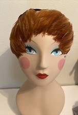 Vintage 1930  s - 40  s Master Quality Women  s Pheasant Feather Hat  The Kathy  