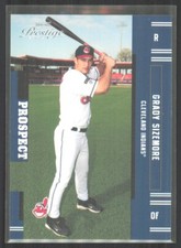 2005 Playoff Prestige Prospect Grady Sizemore Rookie Cleveland Indians #156