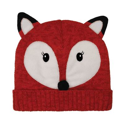 Aroma Home Click & Heat Kuschelmütze Fuchs mit wiederverwendbaren Wärmepackungen Fleece Geschenkbox