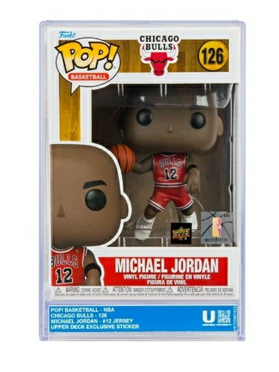 Michael Jordan FUNKO #126 POP UPPER DECK UNCIRCULATED NEW | eBay