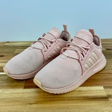 Adidas X PLR J Big Kids Size 1 Running Shoes Icey Pink BY9880 Athletic Sneakers