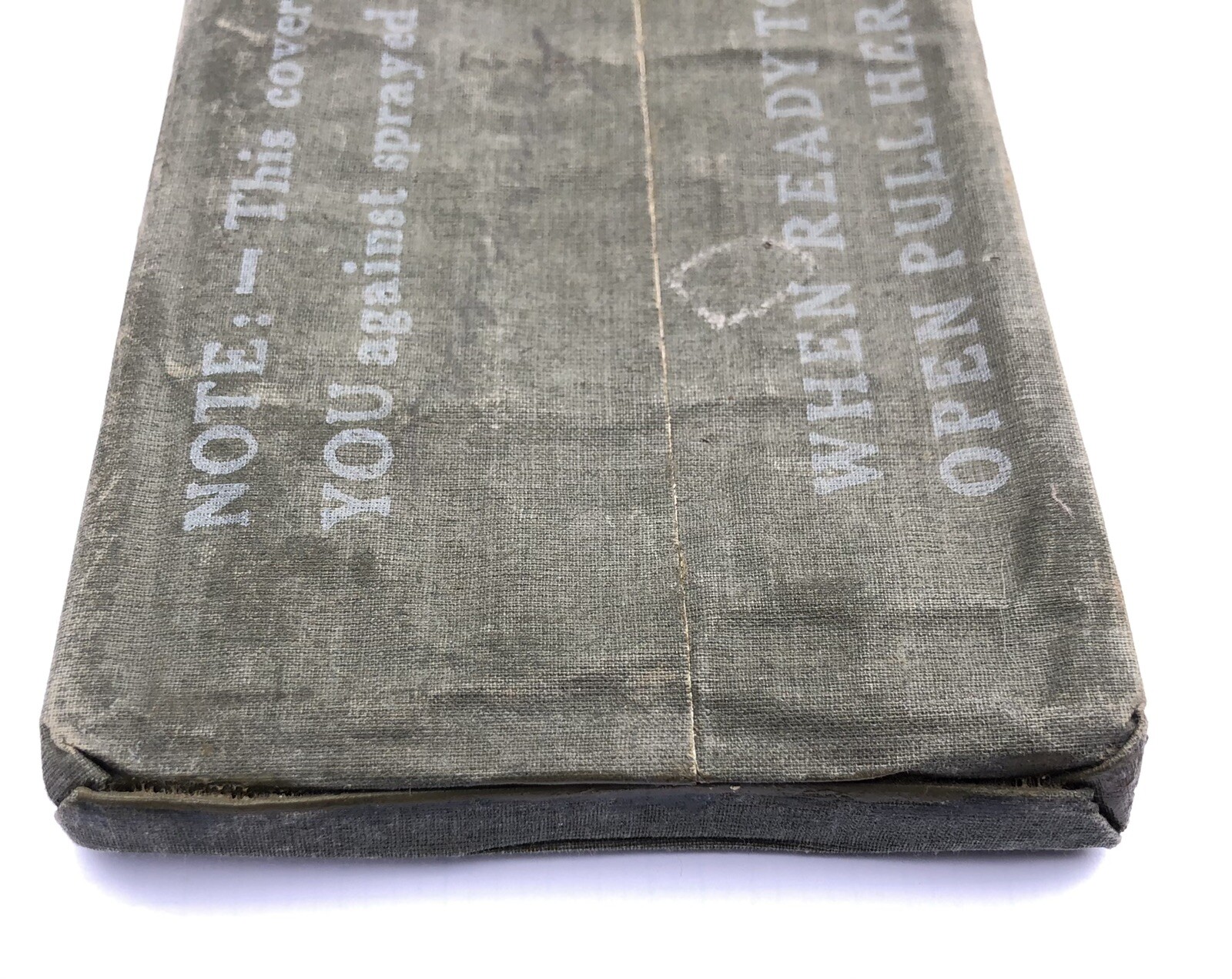 NOS Gas Cover, Protective Individual Sealed WW2 WWII Original 1945 eBay