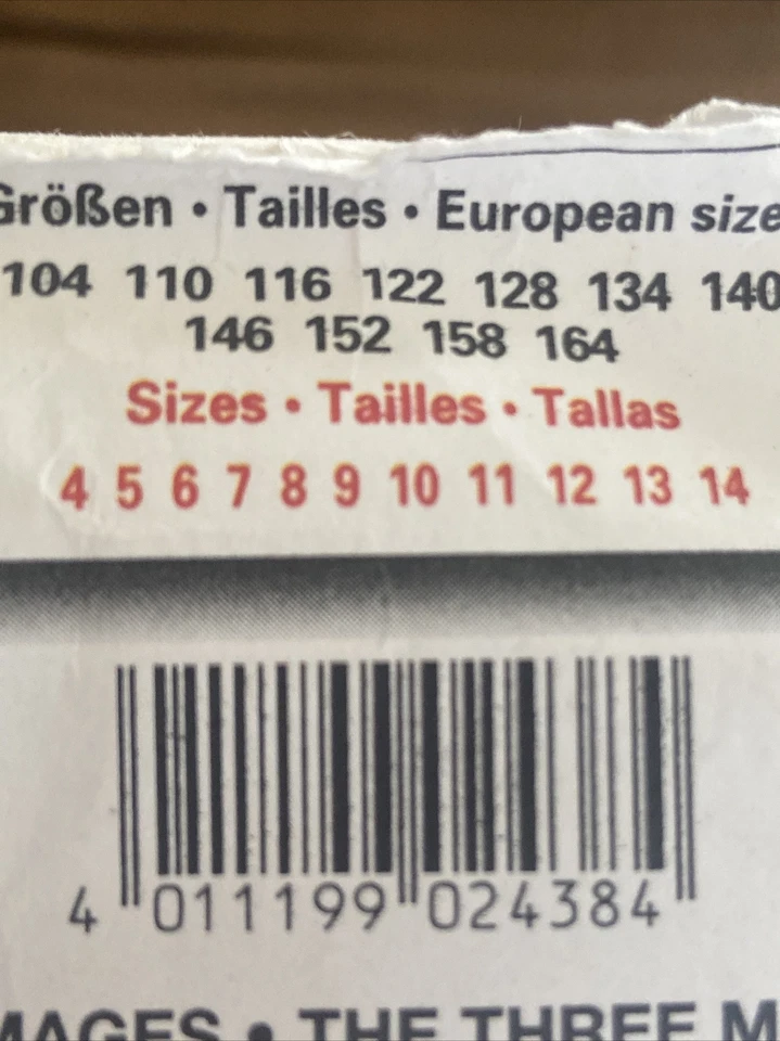 Burda Sewing Pattern Costume The Three Wise Men Uncut Nativity - Image 3 of 4