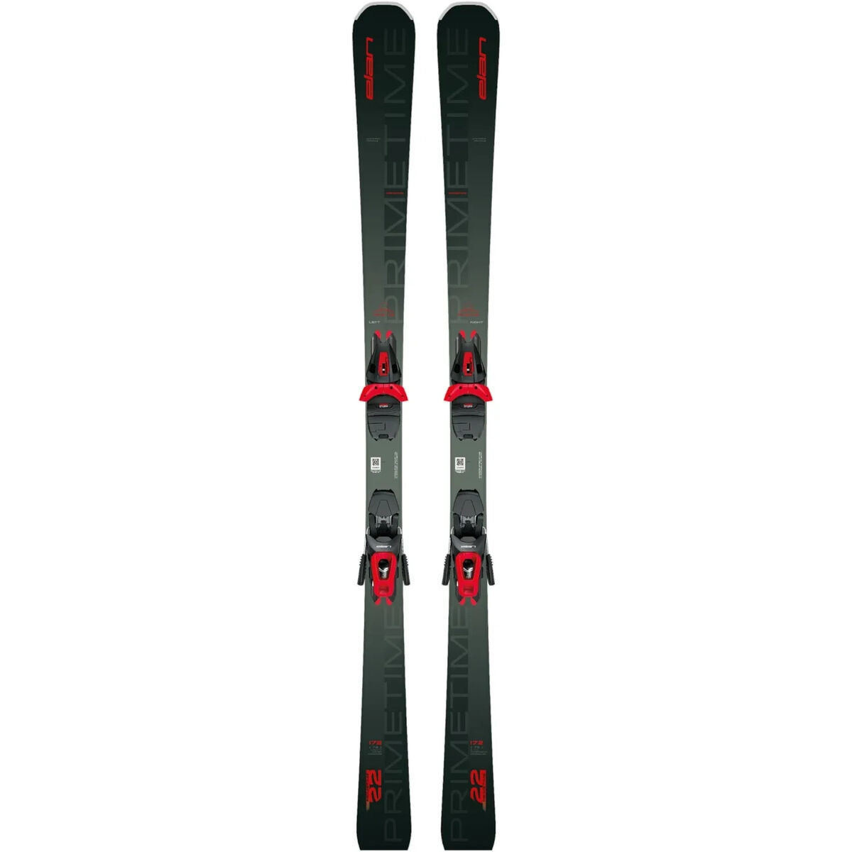 Elan Primetime 22 PS Skis 2024 + EL 10.0 - 165 cm - FREE Elan Primetime 22 PS Skis 2024 + EL 10.0 - 165 cm - FREE