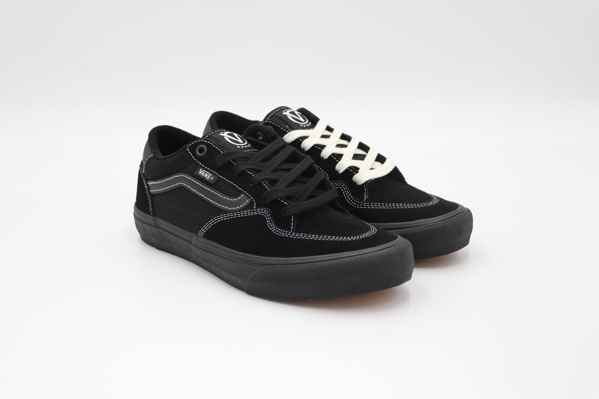 New Vans Rowan Black/Black Sneakers Low-Top Skate Shoes | eBay
