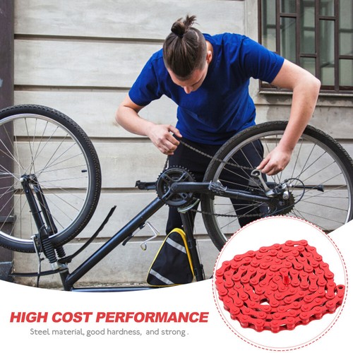Single Speed Bike Chain Color Bicycle Accessoriesred Road - Picture 5 of 12
