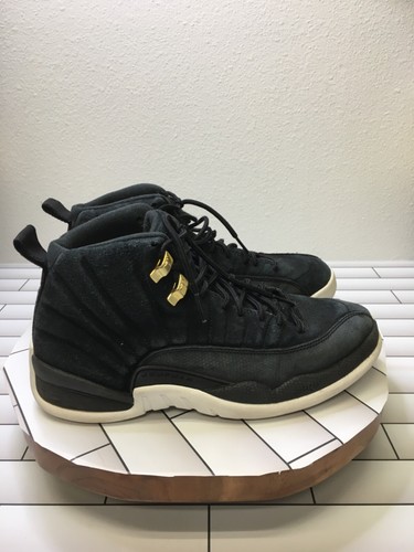 Größe 8 - Air Jordan 12 Retro Reverse Taxi - schwarz