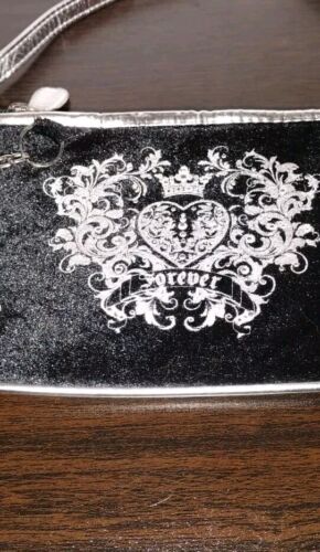 Philadelphia Eagles Forever Fans Pro•FAN•ity Black Velvet Diamond Purse New Tags - Picture 2 of 8