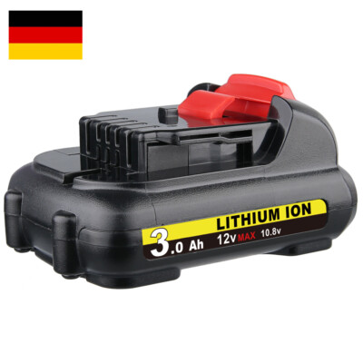 3,0Ah 10,8V 12V Max Lithium-ion Battery Für DeWalt DCB120 Battery DCB127 DCB121
