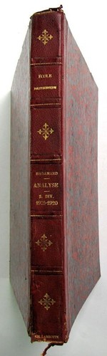 Analysekurs an der École Polytechnique 1918-1920 Jacques Hadamard X - Bild 14 von 15