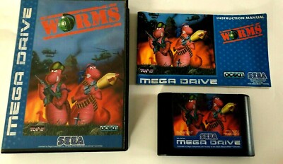 WÜRMER für SEGA MEGADRIVE ''SELTEN UND SCHWER ZU FINDEN''