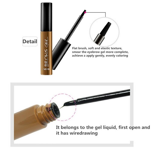 Peel-off Waterproof Tint Eye Brow Eyebrow Gel Makeup Long lasting Tint Tattoo US - Picture 14 of 25