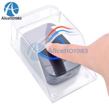 Universal Transparent Doorbell Case Waterproof Cover Rain Proof Button PC