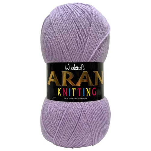 Aran Wool Woolcraft Aran 400g Knitting Yarn, 75% Acrylic & 25% Wool Mix - Picture 44 of 52