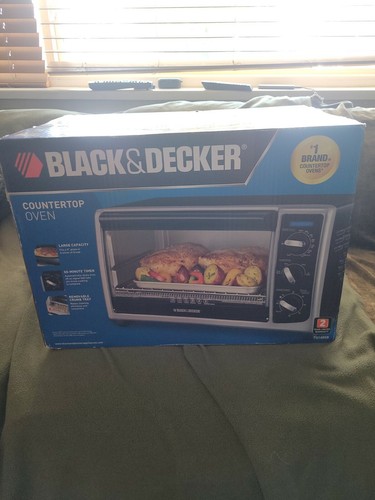 Black & Decker Countertop Oven 6-slice Bake/Broil/Toast/Keep Warm - Picture 3 of 4
