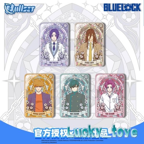Official Blue Lock Itoshi Rin Sae Isagi Yoichi Button Badge Blind Box Pins - Picture 5 of 11