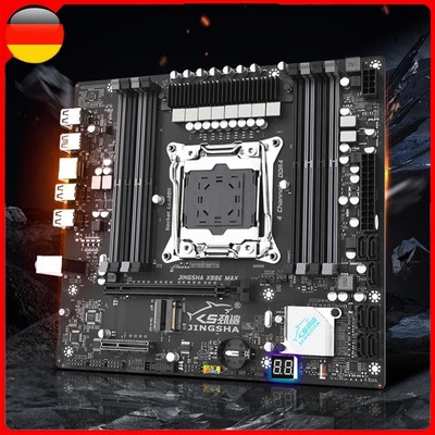 X99E MAX Motherboard LGA2011-3 Computer Motherboard 8*DDR4 USB2.0 PCIE3.0 X16/x4