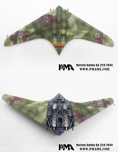 1/72 German Horton 229 HO229 Fighter Bomber Model Completed Collections Toys - Bild 3 von 8