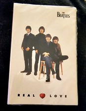RARE The Beatles Real Love/Baby's In Black Cassette Single NEW/FACT SEALED NR