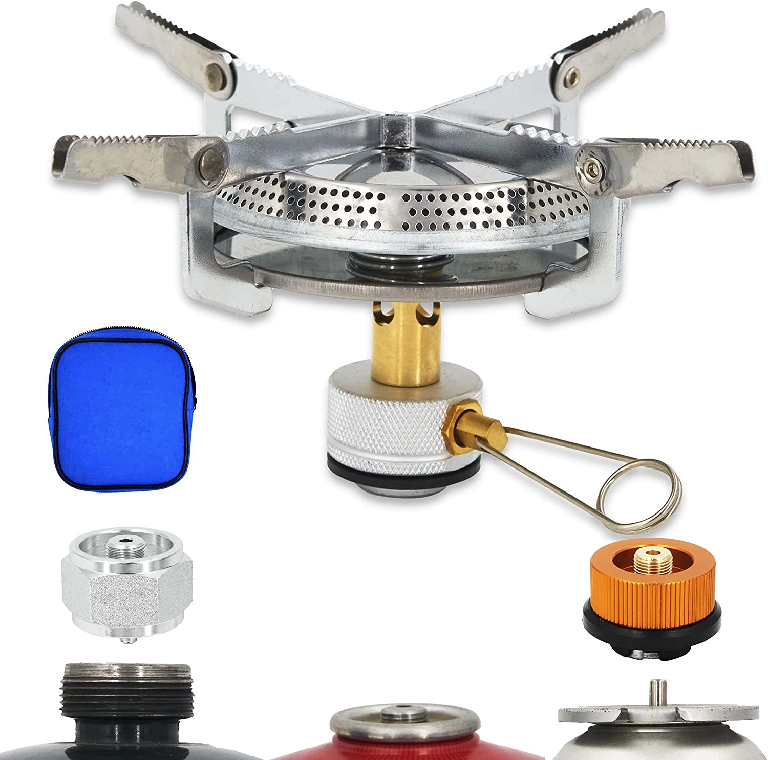Multi-Fuel Propane/Butane/Iso-Butane 3 in 1 Small Camping Stove for Outdoor  Cook | eBay