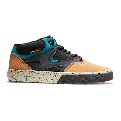 DC shoes Kalis Vulc Mittel- Wnt Black Brown Grün 2023 Schuhe Winter Skate Neu