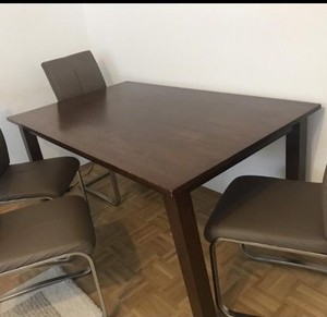 Gepflegter Esstisch Massiv Holz 150x90x75 ohne Stühle | eBay