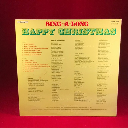 THE WONDERTONES & FRIENDS Sing-A-Long Happy Christmas 1973 UK Vinyl LP record - Imagen 2 de 3