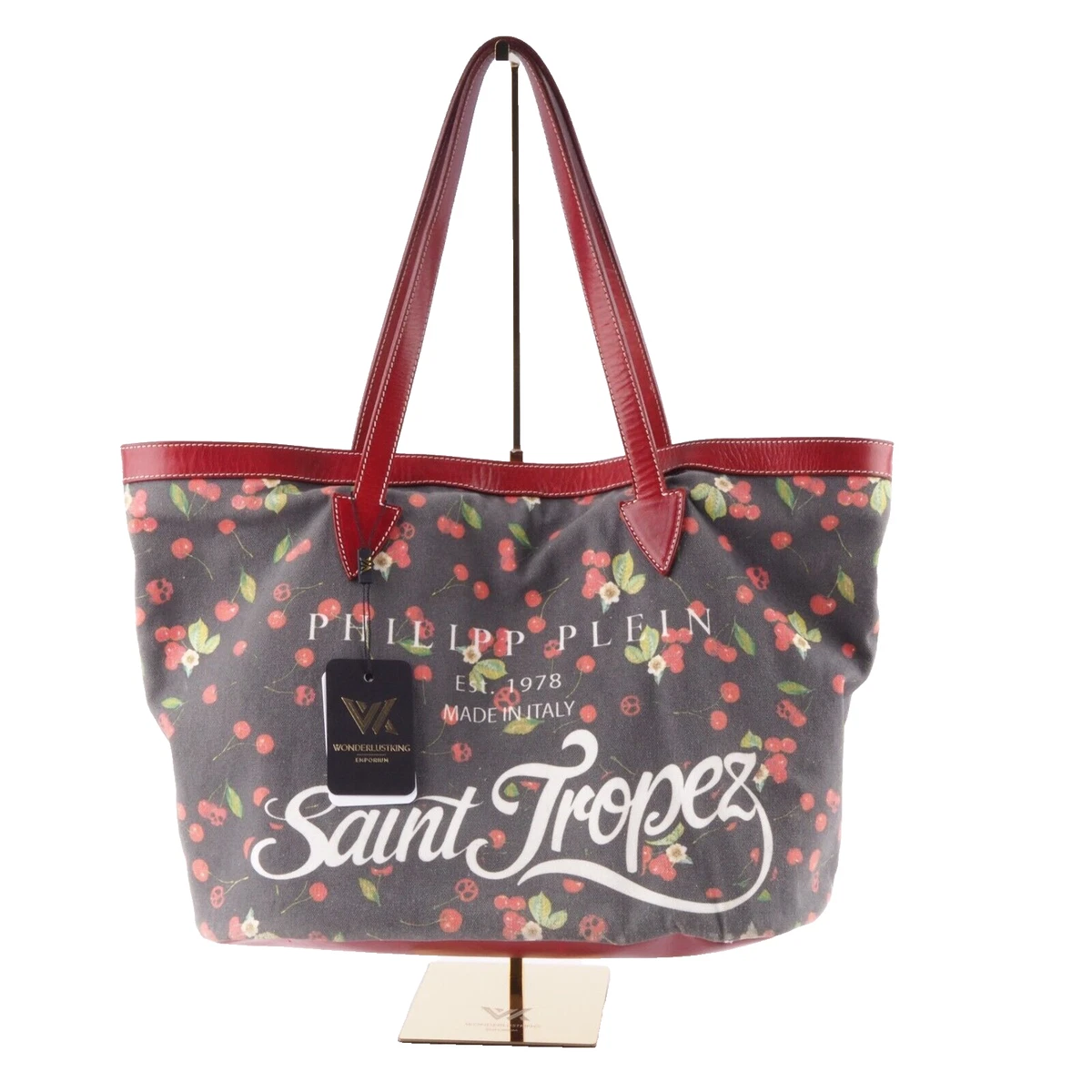 Designer top shopper bag