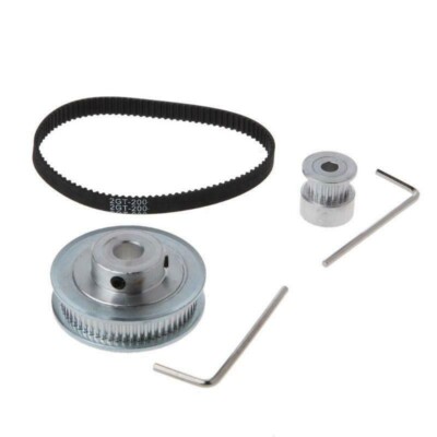 Zahnriemen Closed Loop 200mm Riemenscheibe Mit 20 Und 60 Zähnen Für 3D-Drucker