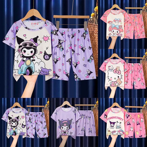 Kawaii Pajamas Pyjamas Pjs Set/Nightie Kids Girl Loungewear Sleepwear Homewear~ - Picture 2 of 23