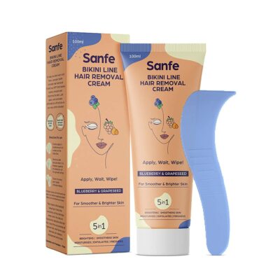 Sanfe Dermatologically Tested Hair Removal Cream for Women's 100gm Free Shipping