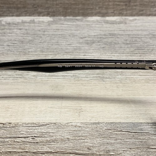 Ray Ban RB 5241 2034 Black Eyeglasses Frames Only 50-17-140 Glasses G184 - Picture 2 of 3