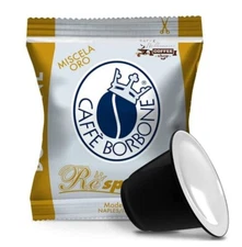 300 Oro Blend Borbone Coffee Capsules Compatible With Nespresso Machines