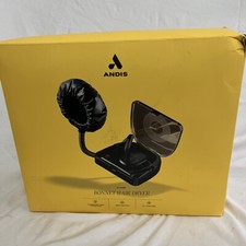 ANDIS 500-Watt Ionic Professional Bonnet Hair Dryer, Black